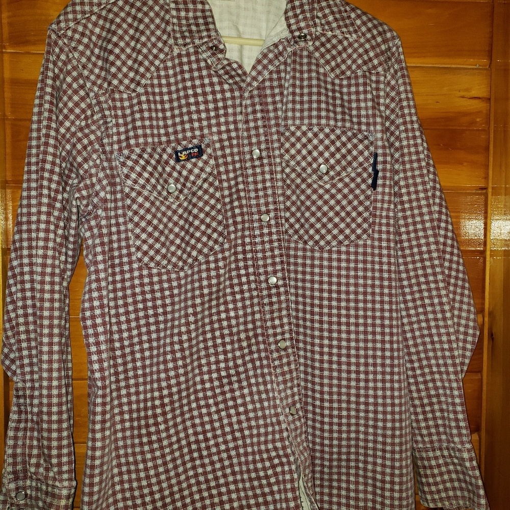Mens Large FR Button down shirt